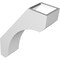 Ekena Millwork 4-in. W x 12-in. D x 16-in. H Legacy Architectural Grade PVC Knee Brace BRCP04X12X16LEC - alternate 3